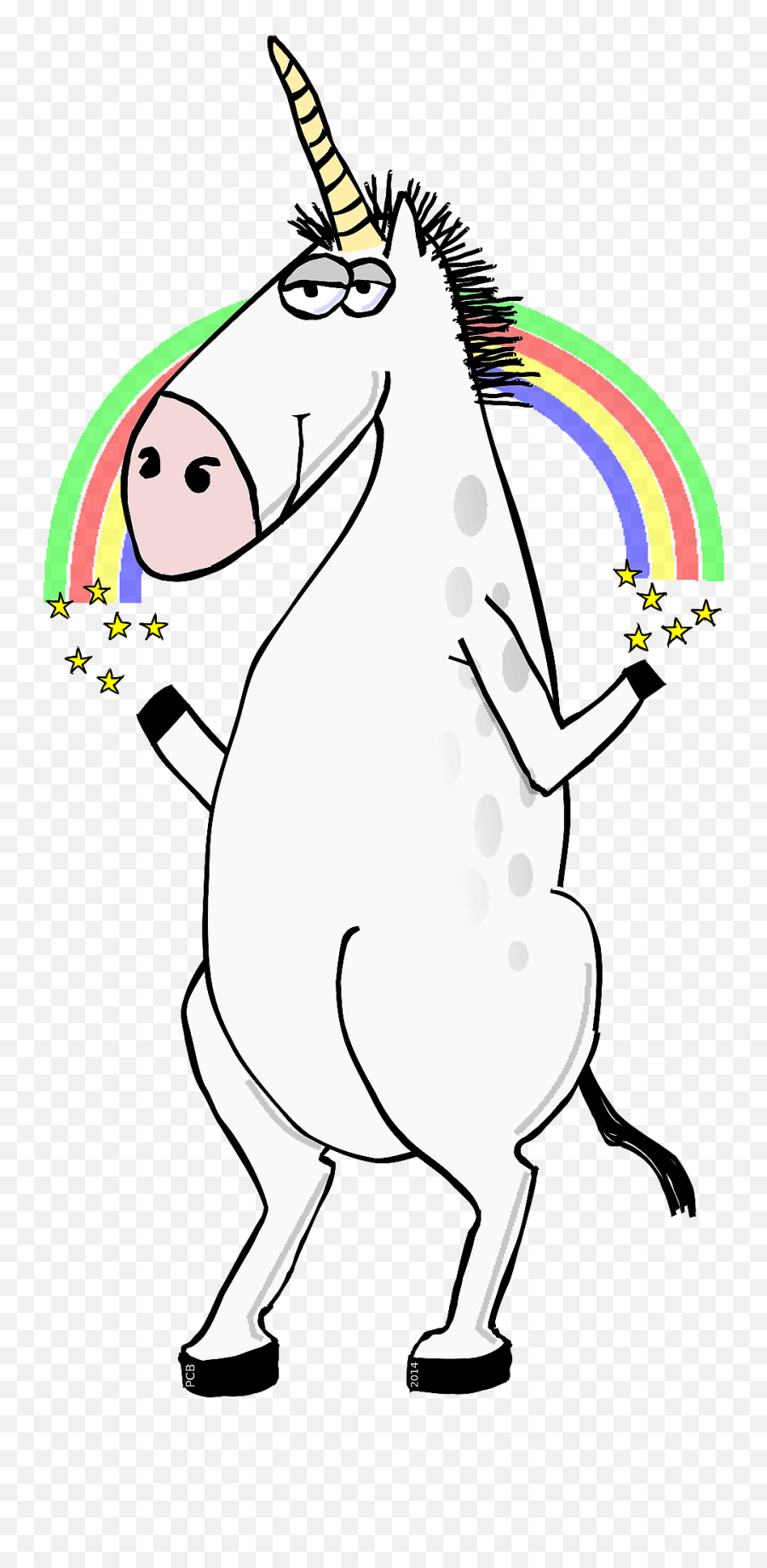 Unicorn With Rainbow Clipart Free Download Transparent Png - Dot Emoji,Rainbow Unicorn Emoji