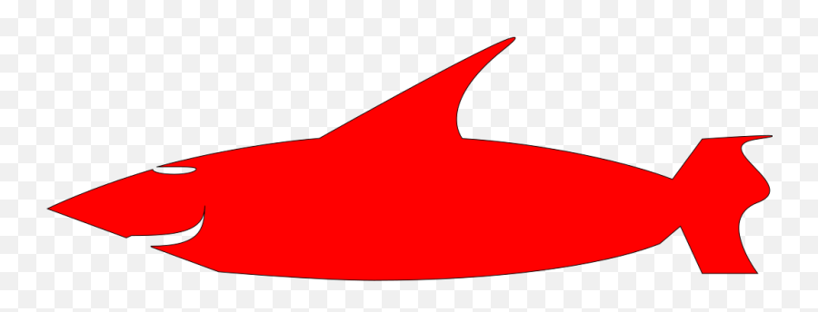 Simple Red Shark Silhouette Png Svg Clip Art For Web Emoji,(^^^) Shark Emoji