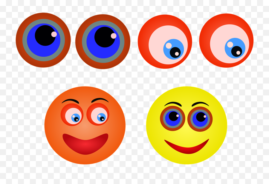 Eye Look Emoticon - Free Vector Graphic On Pixabay Emoji,Emoji For See
