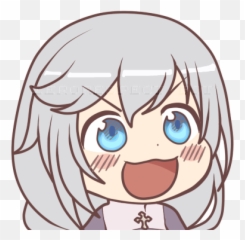 Honkai Gyateu0027s Rhoukai3rd Emoji,Hair Flip Emoji Brown