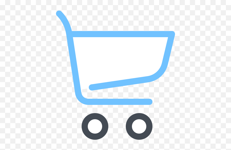 Shopping Trolley Icon In Pastel Style Emoji,Shopping Cart Flower Emojis