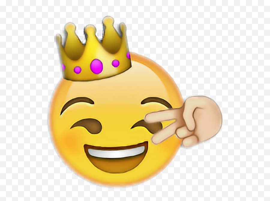 Queen King Peace Emoji Freetoedit Sticker By Isaadxddy,Rpeace Emoji