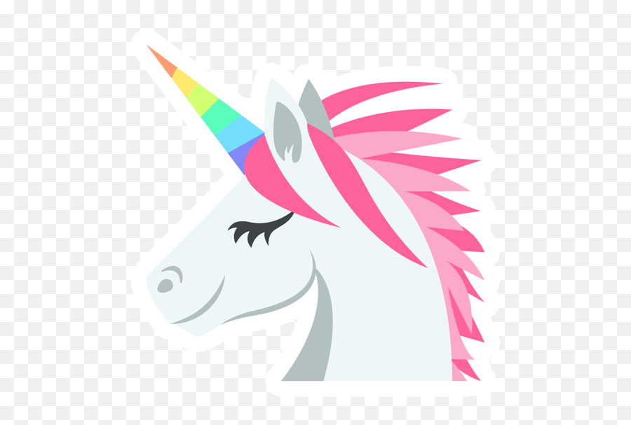 Just Stickers - Transparent Background Unicorn Clipart Emoji,Unicorn Emojis For Android