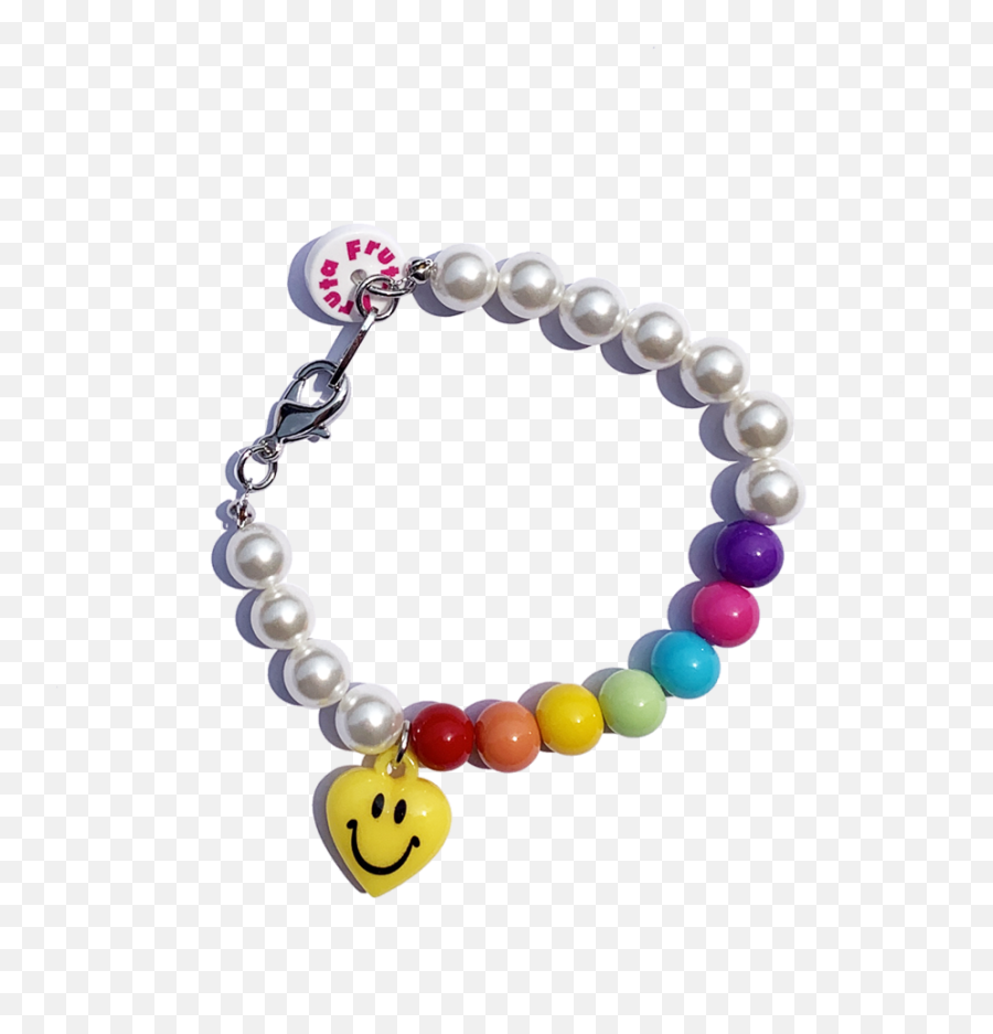 Rainbow Smile Bracelet Fruta - Fruta Rainbow Smile Bracelet Emoji,Dong Emoticon