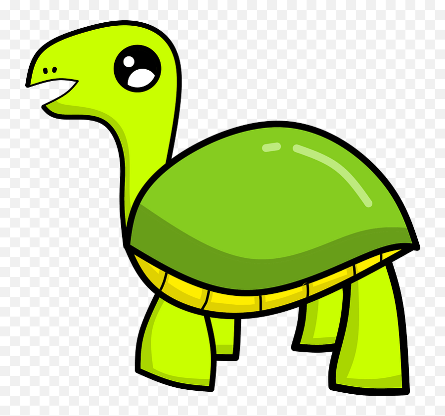 Cartoon Turtle Clipart - Animal Figure Emoji,Turtle Bird Emoji