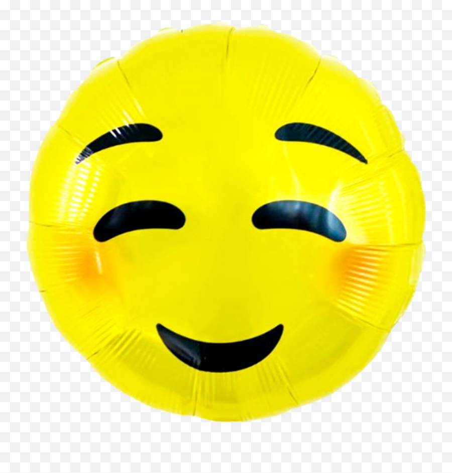 Blush Emoji Balloon - Happy,Balloon Emoji