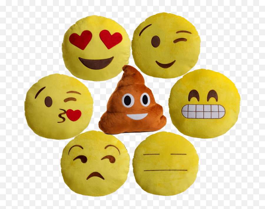 Ultra Plush 13 Emoji Pillows - Emoji,Gift Emoji