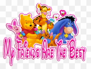 Best Friends Forever Quotes - Cute Best Friends Winnie The Pooh Emoji,Bestie Love Emotion Album Cover