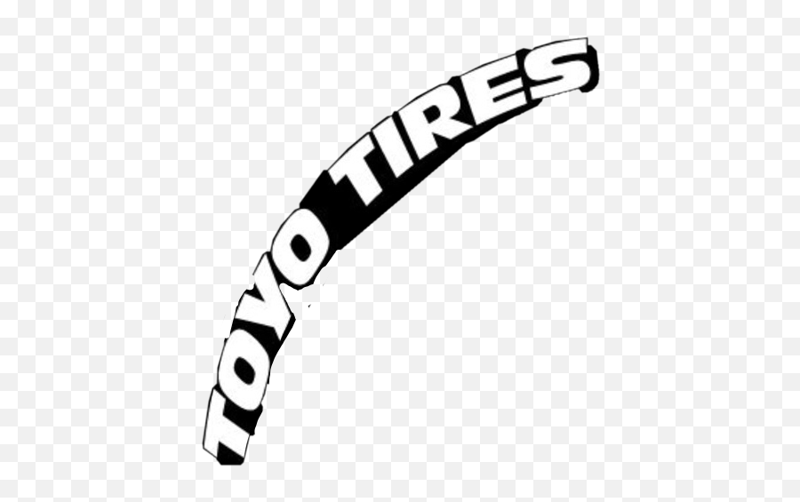 Toyotires Tires Lettering Toyo Sticker - Dot Emoji,Tires Emoji