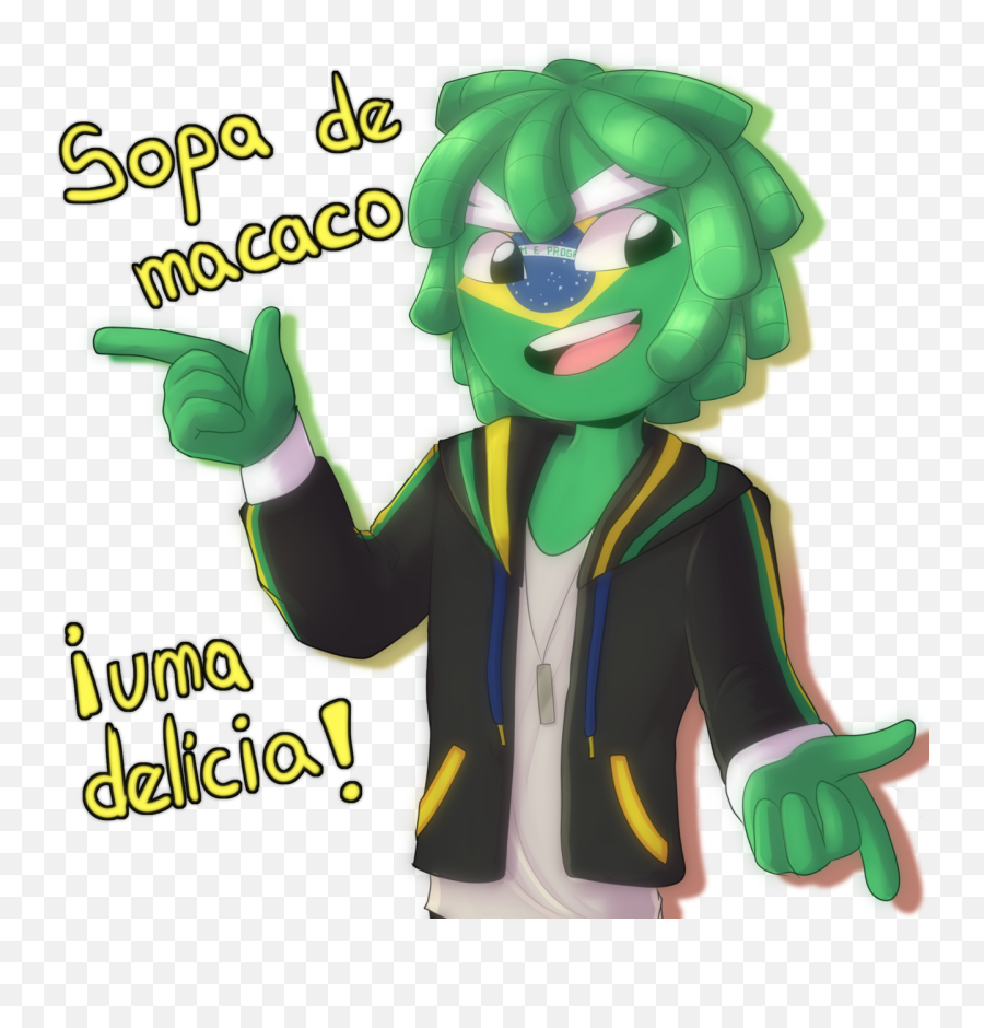 Areliserrata On U2013 Artofit - Brasil Countryhumans Emoji,Hetalia Emojis