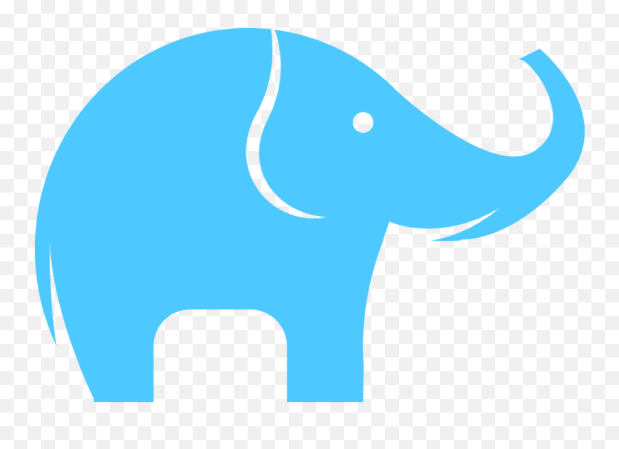Elephants Clipart Aqua Elephants Aqua Transparent Free For - Animal Figure Emoji,Baby Elephant Emoji