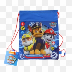 Paw Patrol Drawstring Bag Papfatb03 - World Art Supplies Emoji,Emoji Drawstring Bag