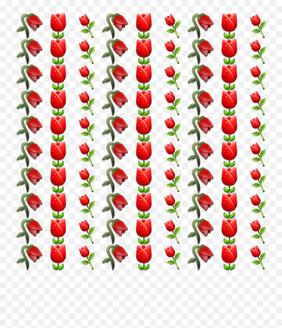 Emoji Flower Flowers Background Emojibackground Flowerb - Vertical,Red Flowers Emoji