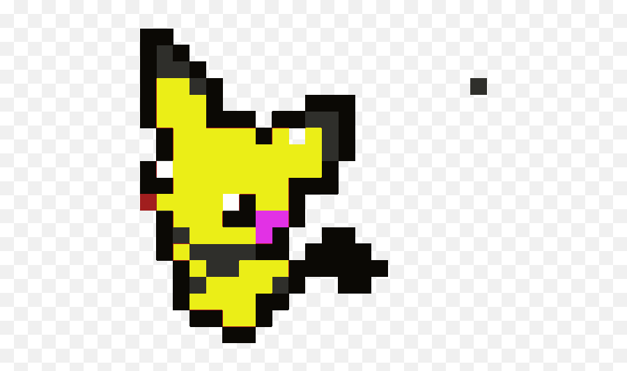 Xd Gif - Pixel Art Pokemon Pichu Emoji,Emoji Xd Gif