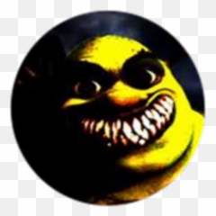 Oi Laddeh Give Me Your Robux - Creepypasta Shrek Emoji,Emoticon Oi