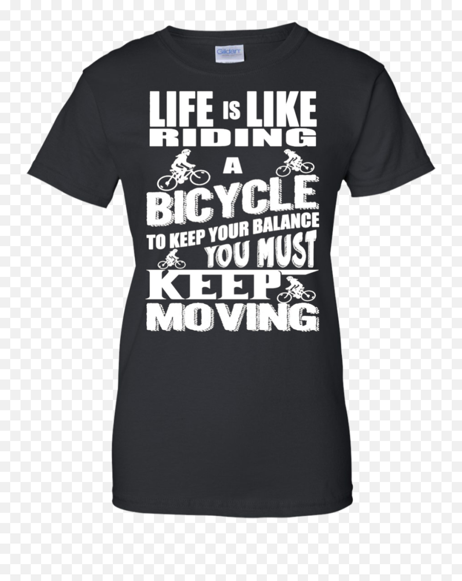 Life Is Like Riding A Bicycle Cycling Shirt Gift U2013 Shirt - Life On Mars Emoji,Emoticon Riding A Bike