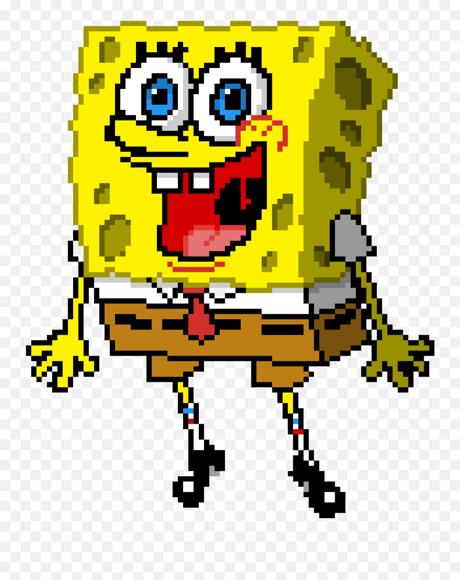 Pixilart - Spongebob Squarepants Emoji,Facebook Spongebob Emoticon
