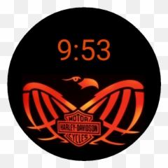 Harley Davidson U2013 Watchfaces For Smart Watches - Tampa Harley Davidson Logo Emoji,Tskull Emoticon
