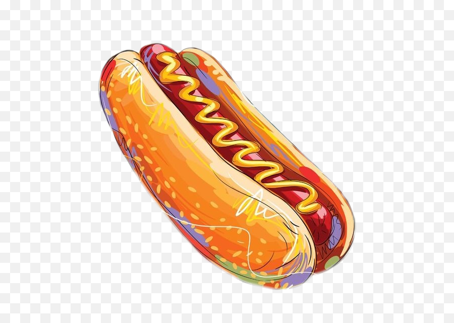 The Most Edited - Dibujo Imagen De Hot Dog Emoji,Stickers Emojis Tacos Hotdogs Brugers