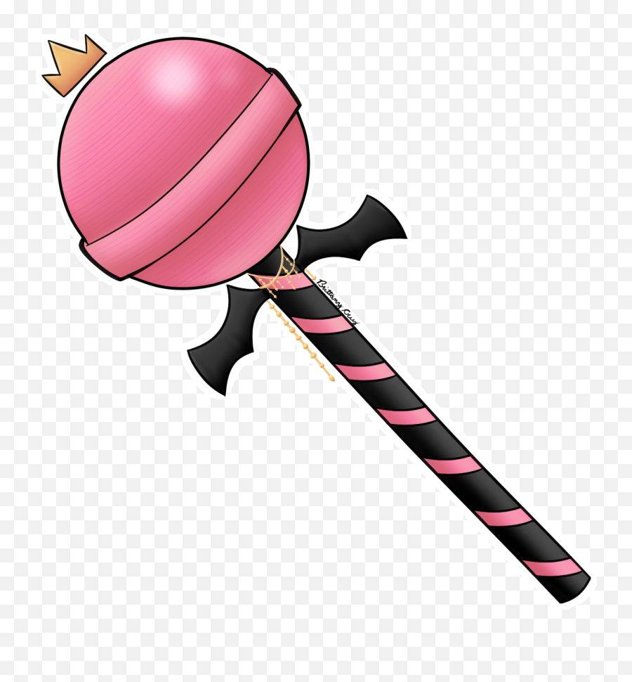 Pastel Goth Lollipop Vinyl Sticker - Pastel Goth Stickers Png Emoji,Undertale Emoticon Deviantart