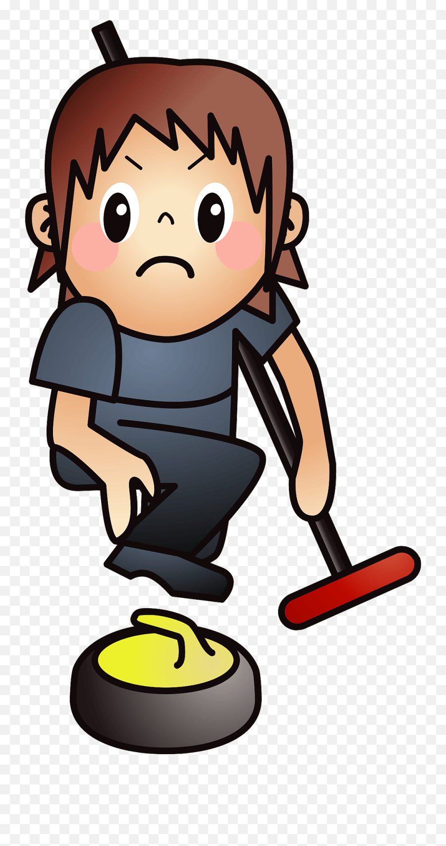 Curling Sports Clipart - Curling Clipart Emoji,Curling Emoji