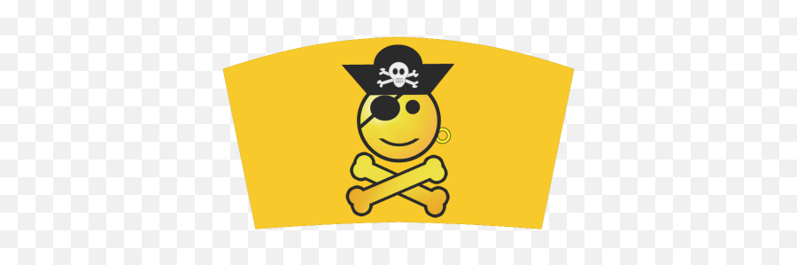 Pirate Emoticon - Happy Emoji,Emoji Quilt