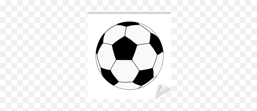 Soccer Ball Wall Mural Pixers - Flat Soccer Ball Icon Emoji,Singlesoccer Emojis Soccer Ball Wall Mural Pixers - Flat Soccer Ball Icon Emoji,Singlesoccer Emojis