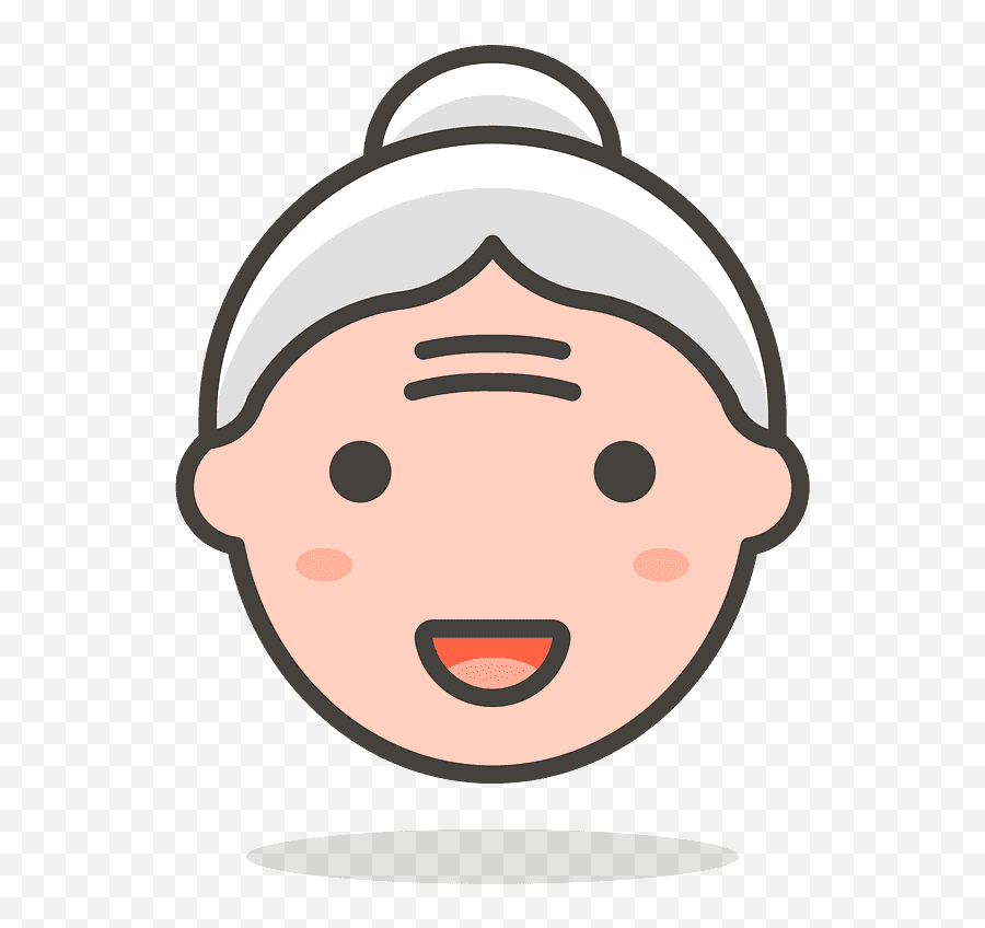 Symbol Von 780 Free Vector Emoji - Old Lady Head Cartoon,Alte Emojis