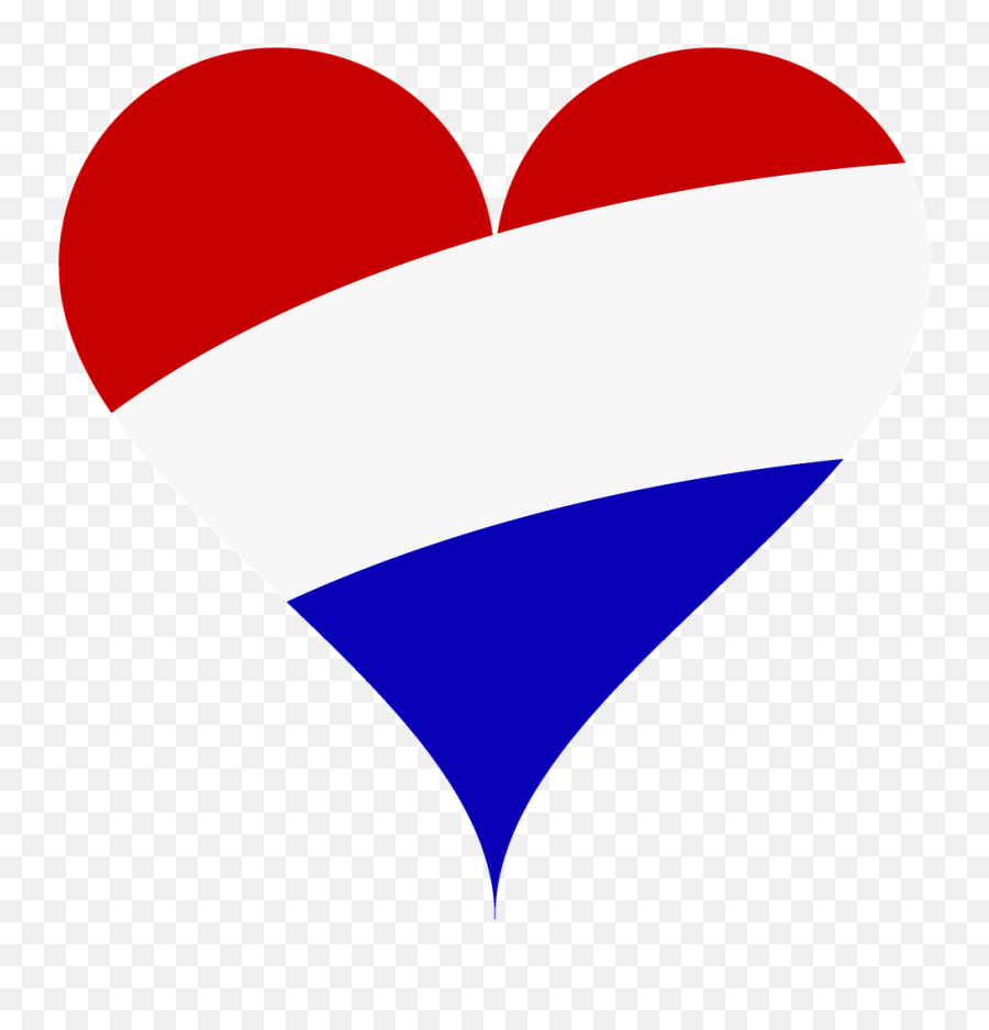 Holland Heart Flag Clipart - Lovely Emoji,Dutch Flag Emoji