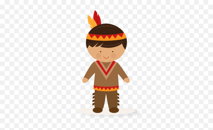 Large Boy Native American Clip Art - Cute Native American Clipart Emoji,American Indian Emoji