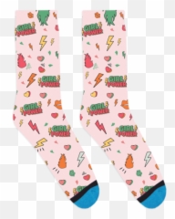 Pre - Girly Emoji,Girls Emoji Knee Socks