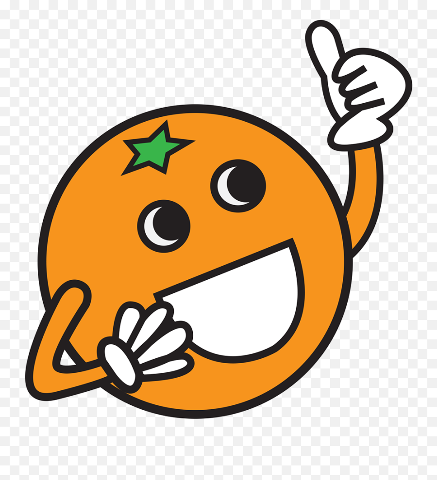 Fanta Mascot Clipart - Full Size Clipart 2531556 Pinclipart Happy Emoji,Bundled Up Emoticon