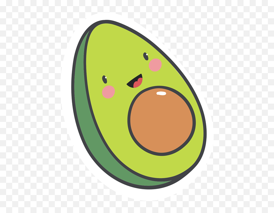 Avocado Clipart - Full Size Clipart 2960670 Pinclipart Avocado Clip Art Transparent Emoji,Avocado Emoji Png
