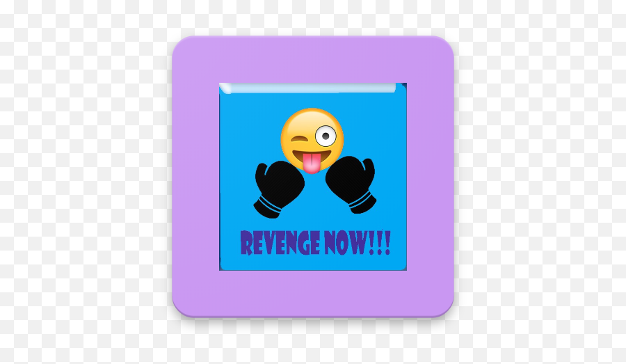 Revenge Now - Happy Emoji,Slapping Emoticon