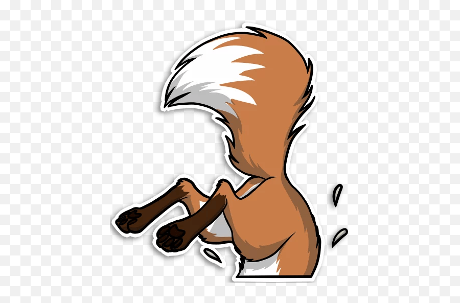 Mood Fox - Telegram Sticker Fox Emotion Stickers Telegram Emoji,Tumblr Emotion Stickers