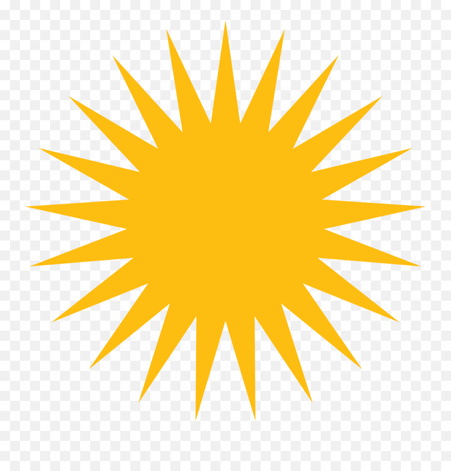 The National Flag Of Kurds Kurdistan - Kurdistan Sun Emoji,Kurdistan Flag Emoji