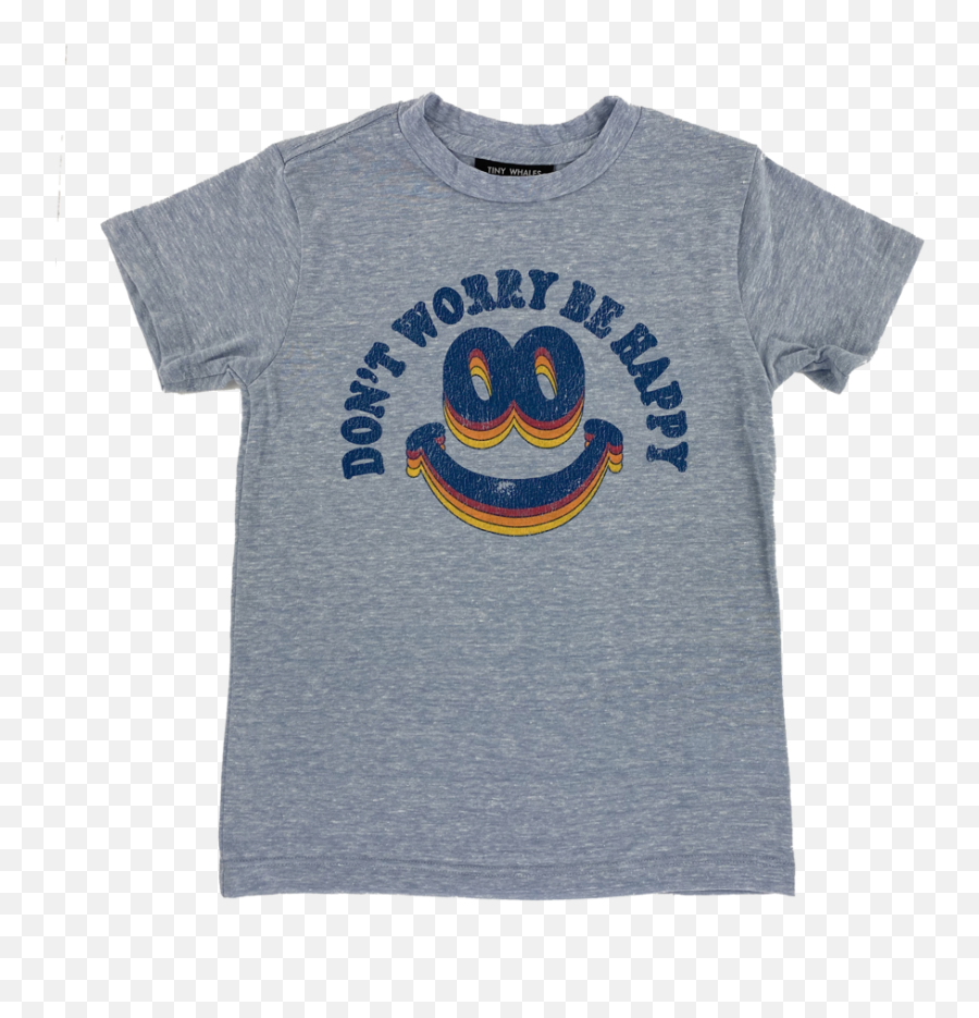 Tiny Whales Donu0027t Worry Short Sleeve Tee Emoji,Scrat Emoticon