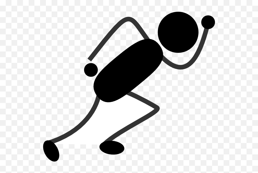 Stick Figure Run - Clipart Best Running Stick Figures Transparent Emoji,Stick Man Emoji