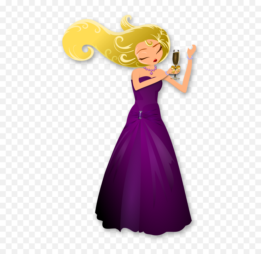 Openclipart - Clipping Culture Emoji,Dancing Person Purple Outfit Emoji