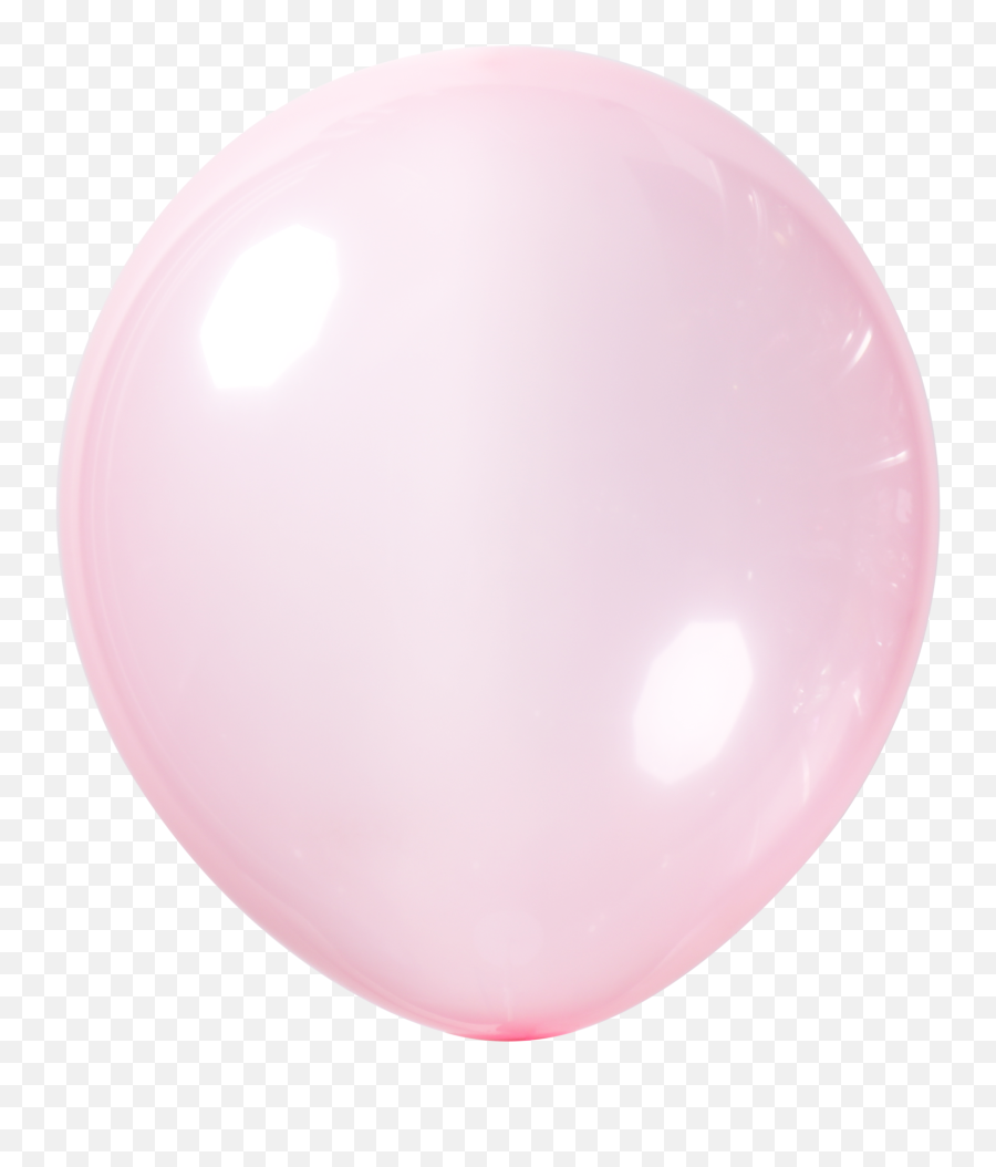 Pink Bubble Latex Balloon - Balloon Emoji,Emoji Party Supplies