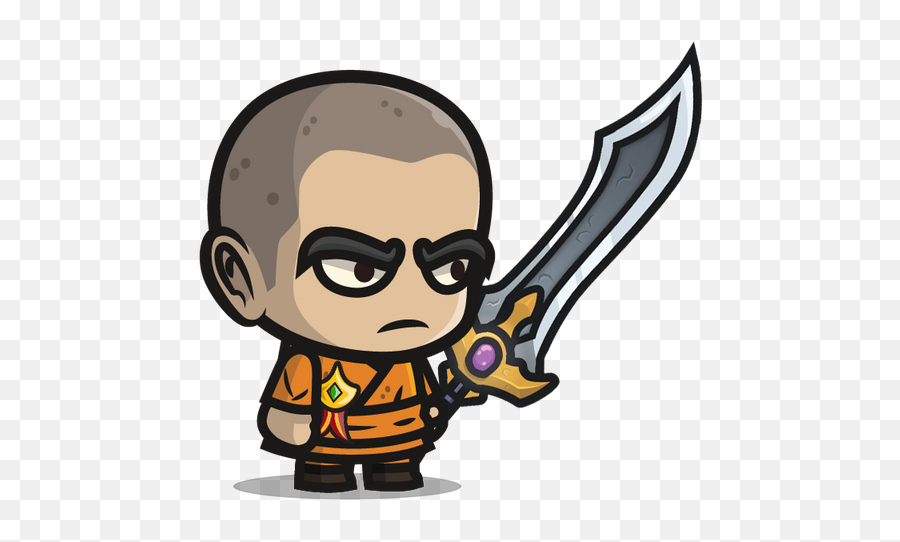 This Is My Sword We Are One And The Same - Chibi Ronaldo Fictional Character Emoji,Sword Emoji Png