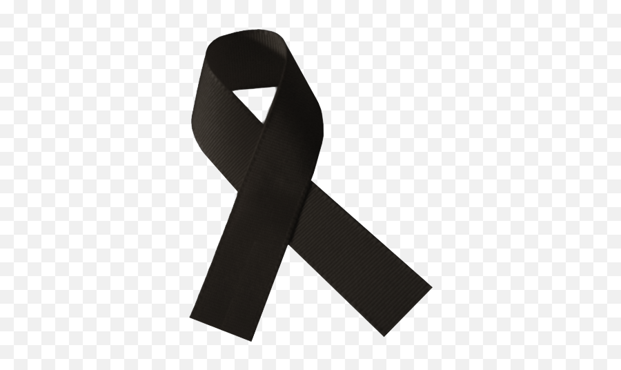 Mourning Black Ribbon Grief Lazo - Fondo Transparente Lazo Negro De Luto Em...