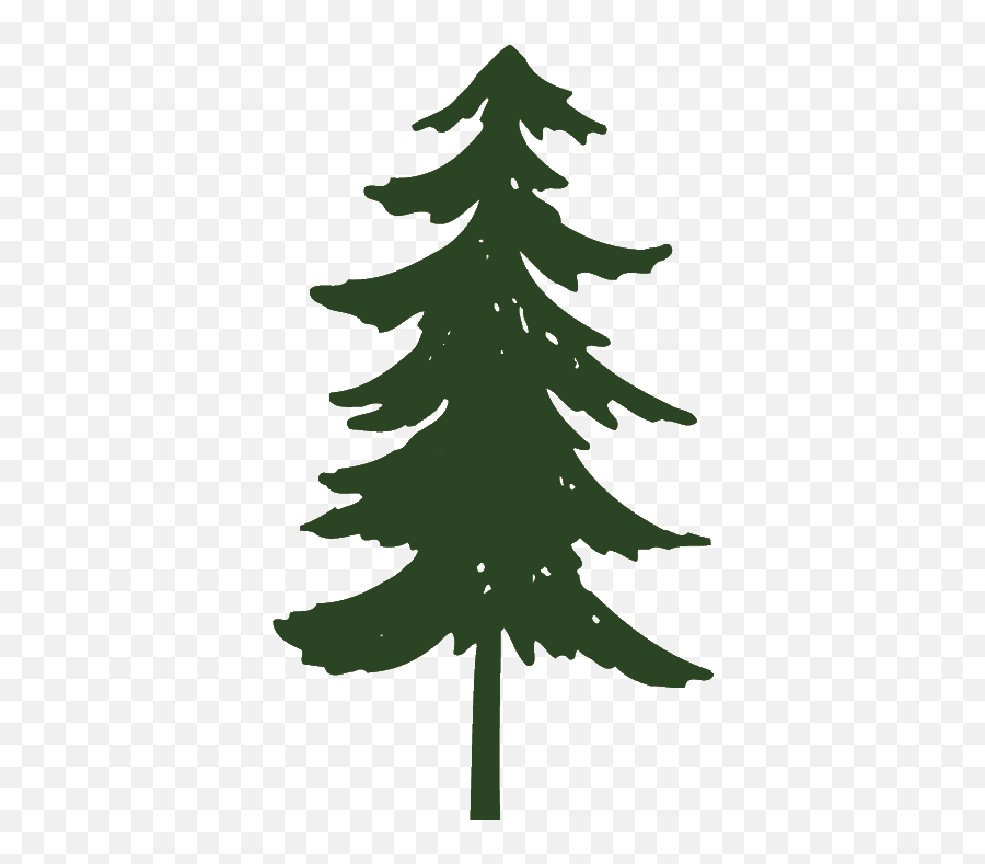 Clip Art Pine Trees Black And White - Pine Tree Silhouette Clip Art Emoji,Pine Tree Emoji