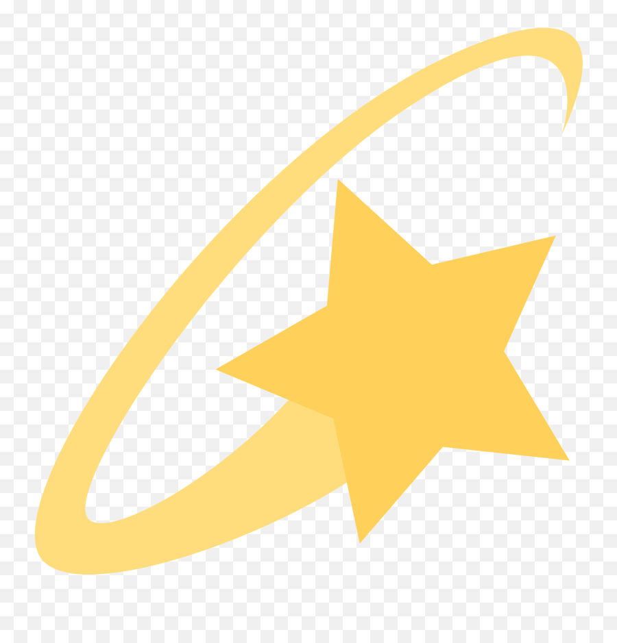 Star Emoji Transparent Background - Shooting Star Emoji Png,Emoji Transparent