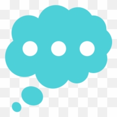 Thought Balloon Emoji High Definition Big Picture And - Balão De Pensamento Preto Png,Balloon Emoji
