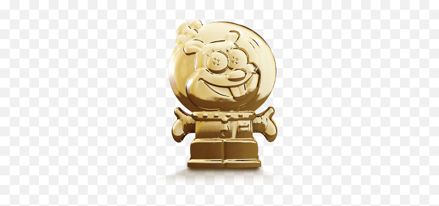 Nickalive - Burger King Spongebob Toys 2018 Gold Emoji,Emoji Movie Regal