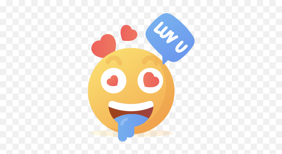 Textfun Unlimited Text Call - Happy Emoji,Luv You Better Emoji