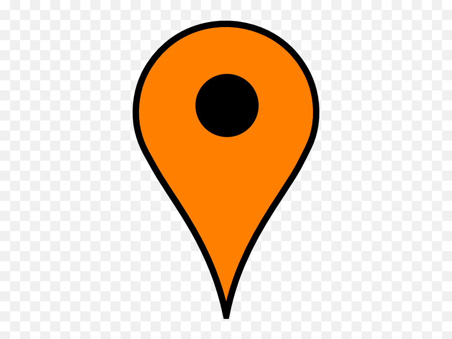 Google Map Pin Icon Png 364423 - Free Icons Library Transparent Orange Pin Emoji,Map Marker Emoji
