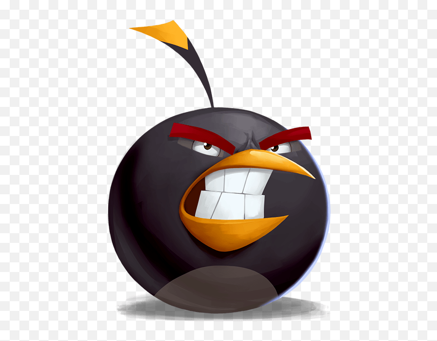 Bomb Angry Birds Oc Wiki Fandom - Angry Birds Bomb Angry Emoji,Bird Emoticon