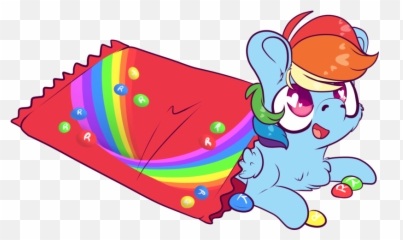Cutepencilcase Candy Chest - Rainbow Skittles My Little Pony Emoji,Ways To Draw Chibi Emotions